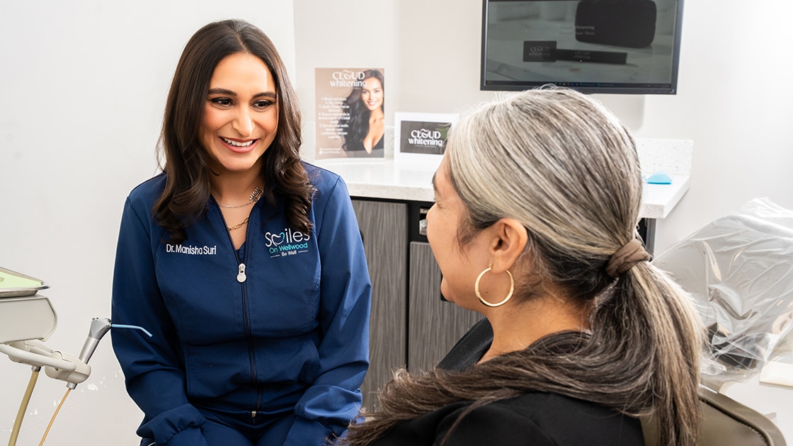Doctor with patient photo